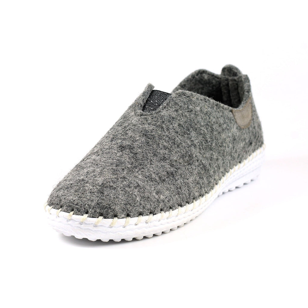 Colette Grey Full Slipper