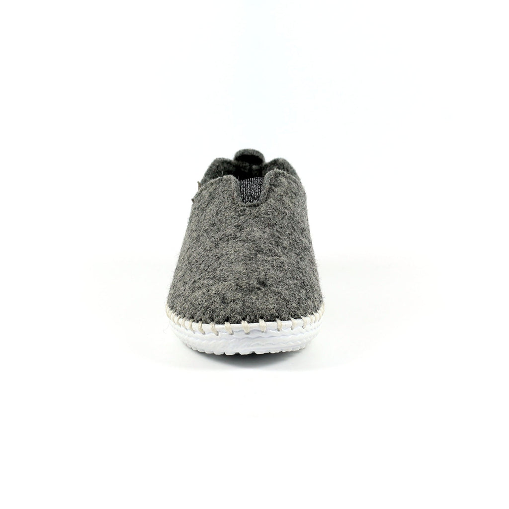 Colette Grey Full Slipper