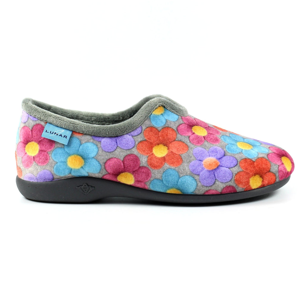 Celebrate Grey Slipper