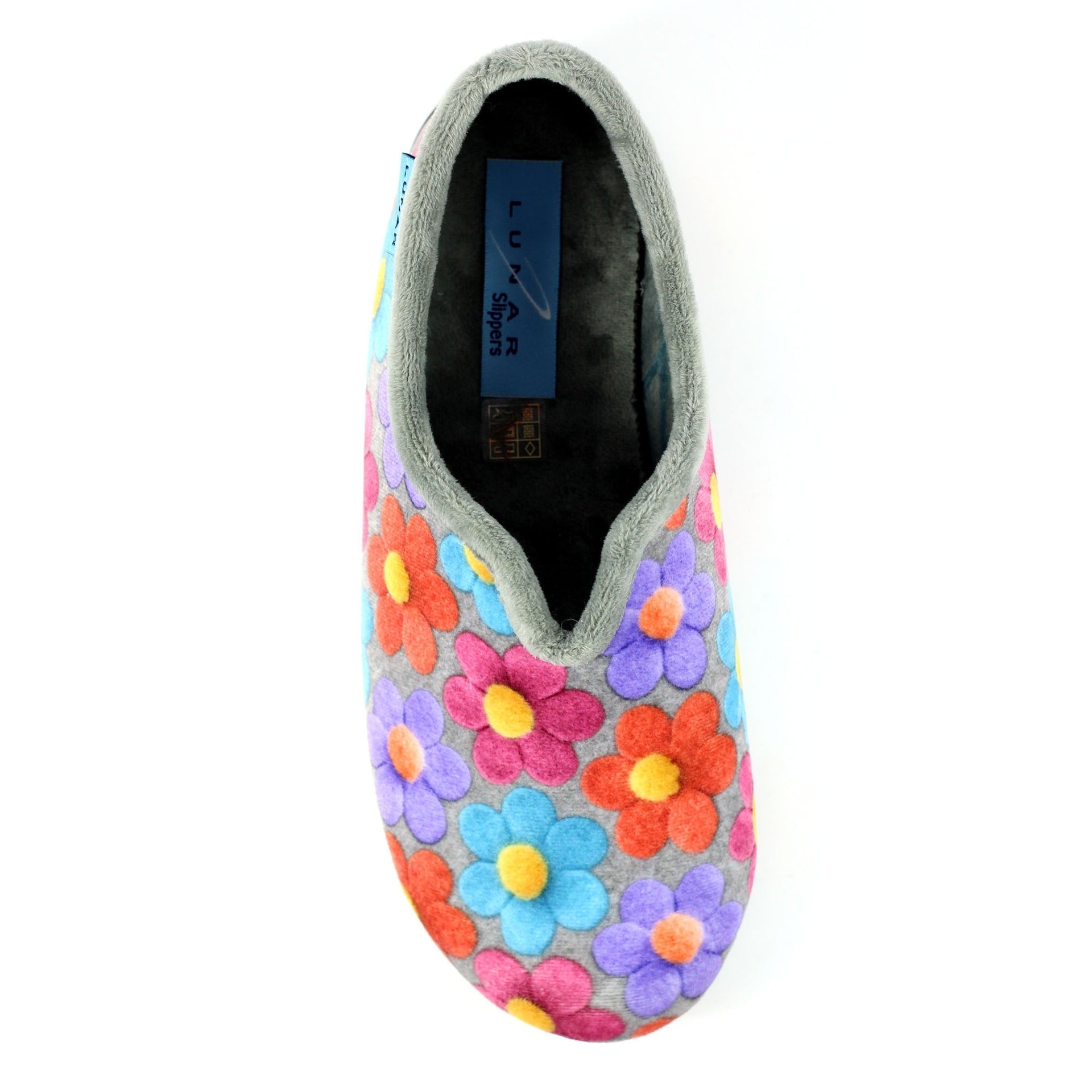 Celebrate Grey Slipper