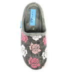 Empire Grey Mule Slipper
