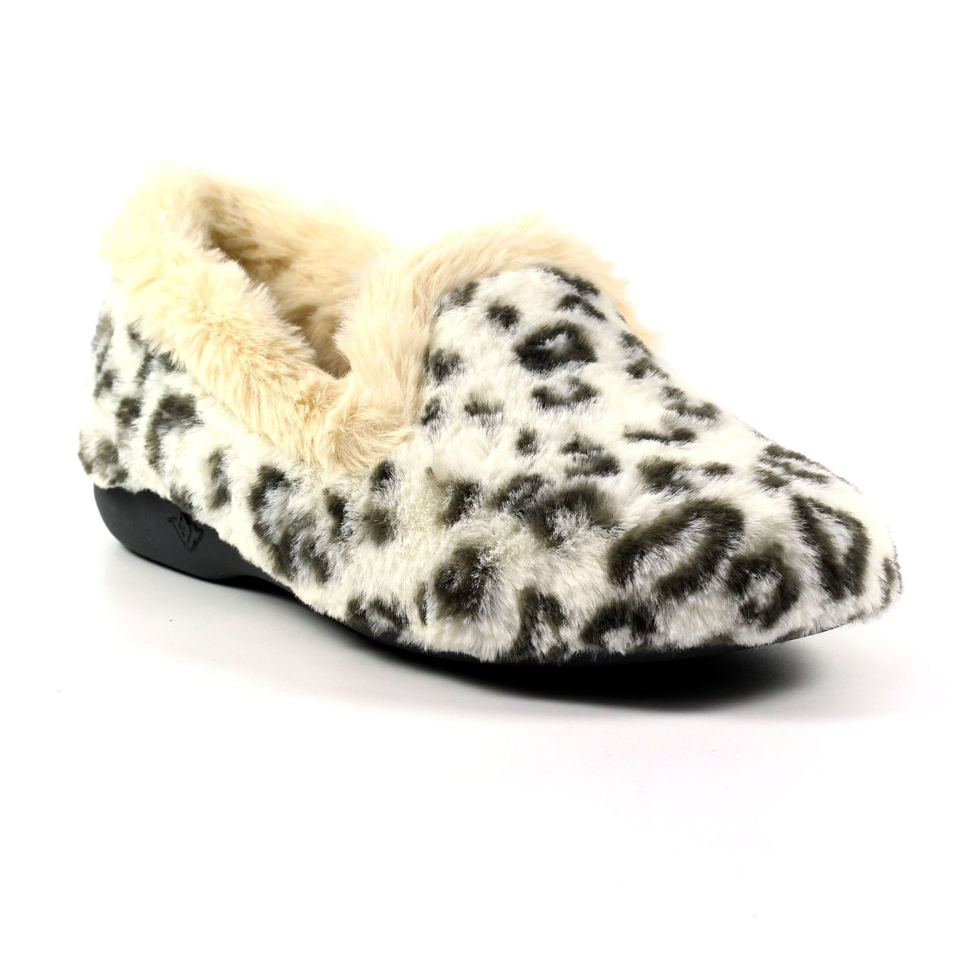Morgan White Slipper