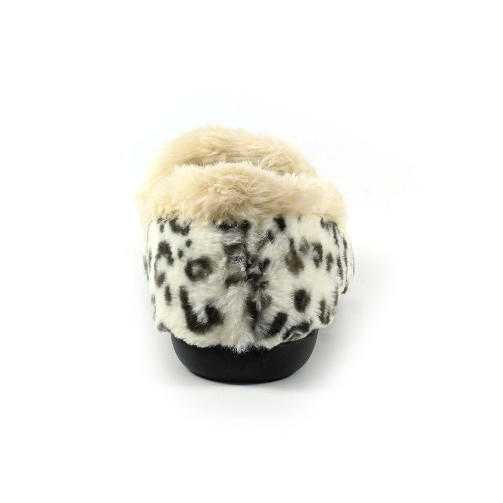 Morgan White Slipper