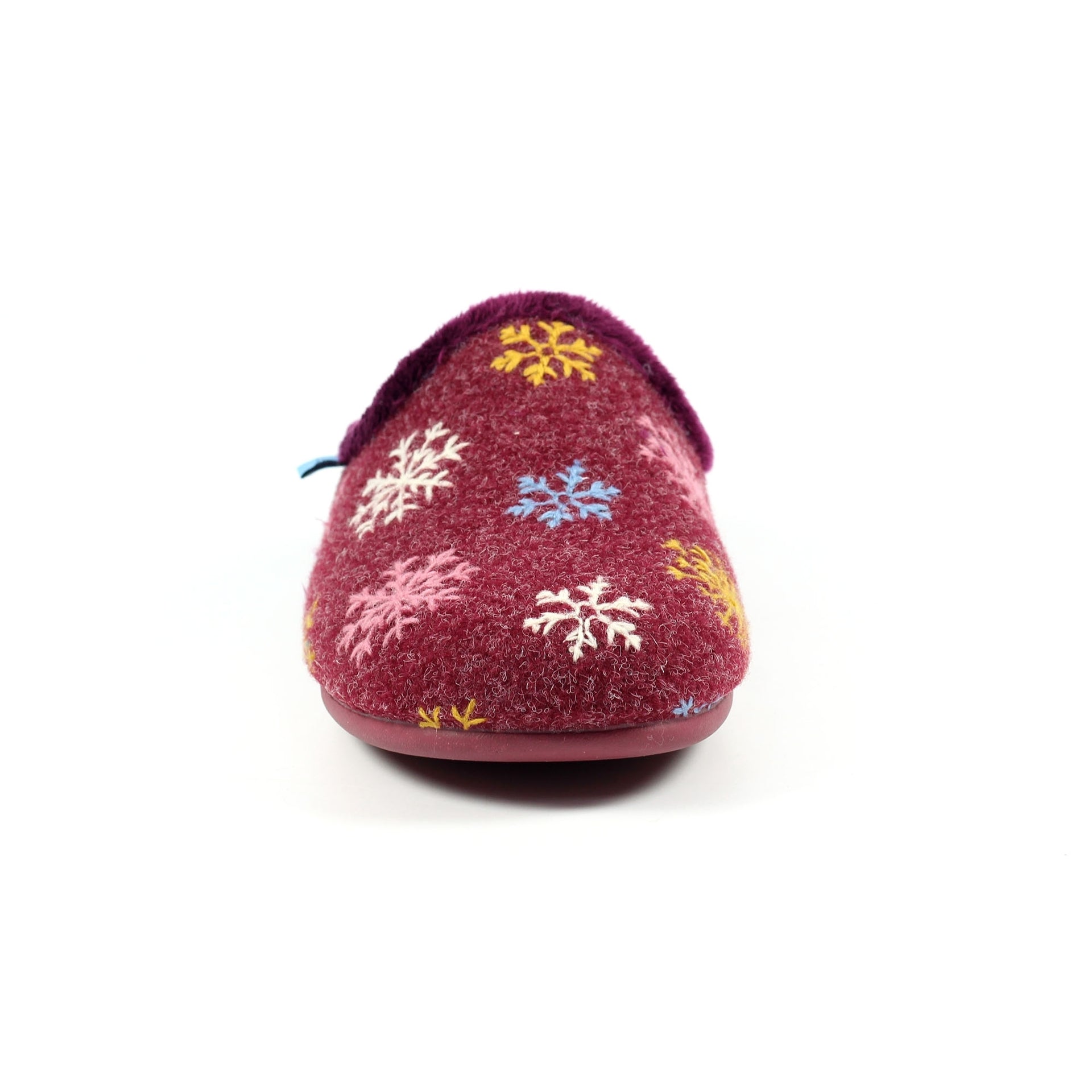 Juniper Burgundy Mule Slipper