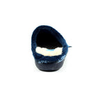 Juniper Navy Mule Slipper