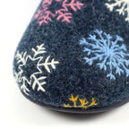Juniper Navy Mule Slipper