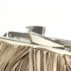 Sienna II Champagne Clutch Bag