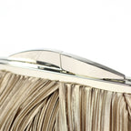 Sienna II Champagne Clutch Bag