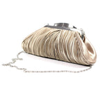 Sienna II Champagne Clutch Bag