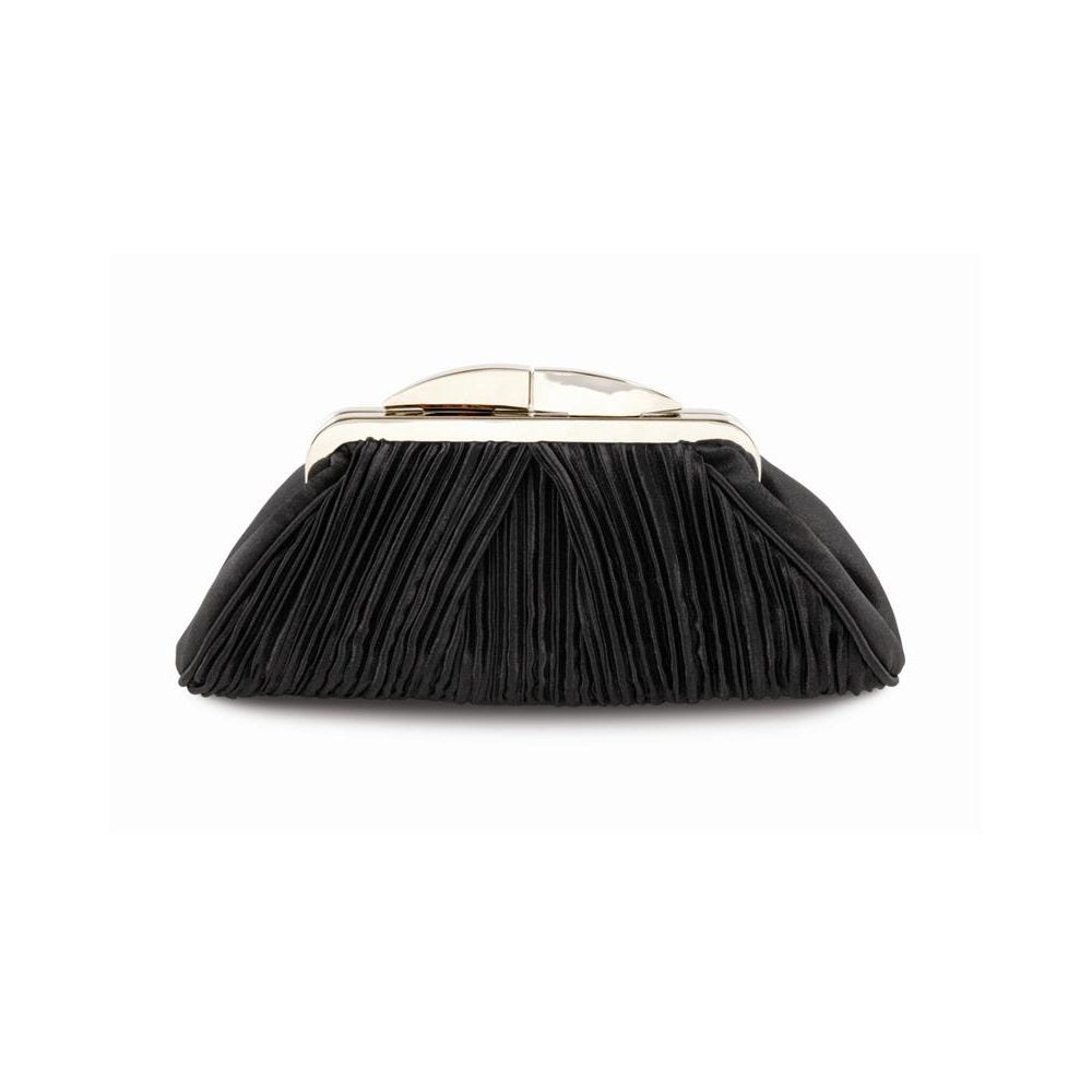 Sienna II Black Clutch Bag