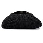 Sienna II Black Clutch Bag