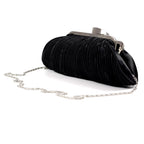 Sienna II Black Clutch Bag