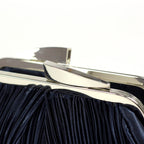 Sienna II Navy Clutch Bag