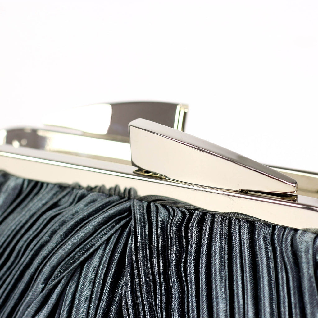Sienna II Dark Grey Clutch Bag