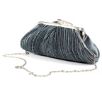 Sienna II Dark Grey Clutch Bag