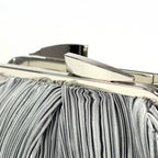 Sienna II Light Grey Clutch Bag