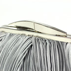 Sienna II Light Grey Clutch Bag