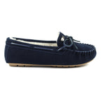 Lazy Dogz Portree Navy Slipper