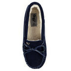 Lazy Dogz Portree Navy Slipper