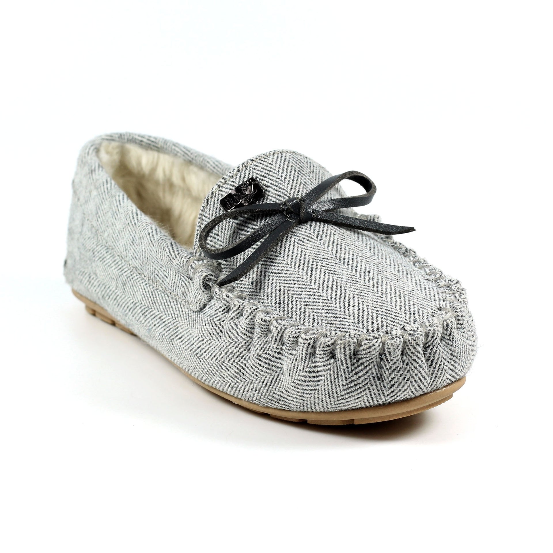 Lazy Dogz Jennings Grey Slipper