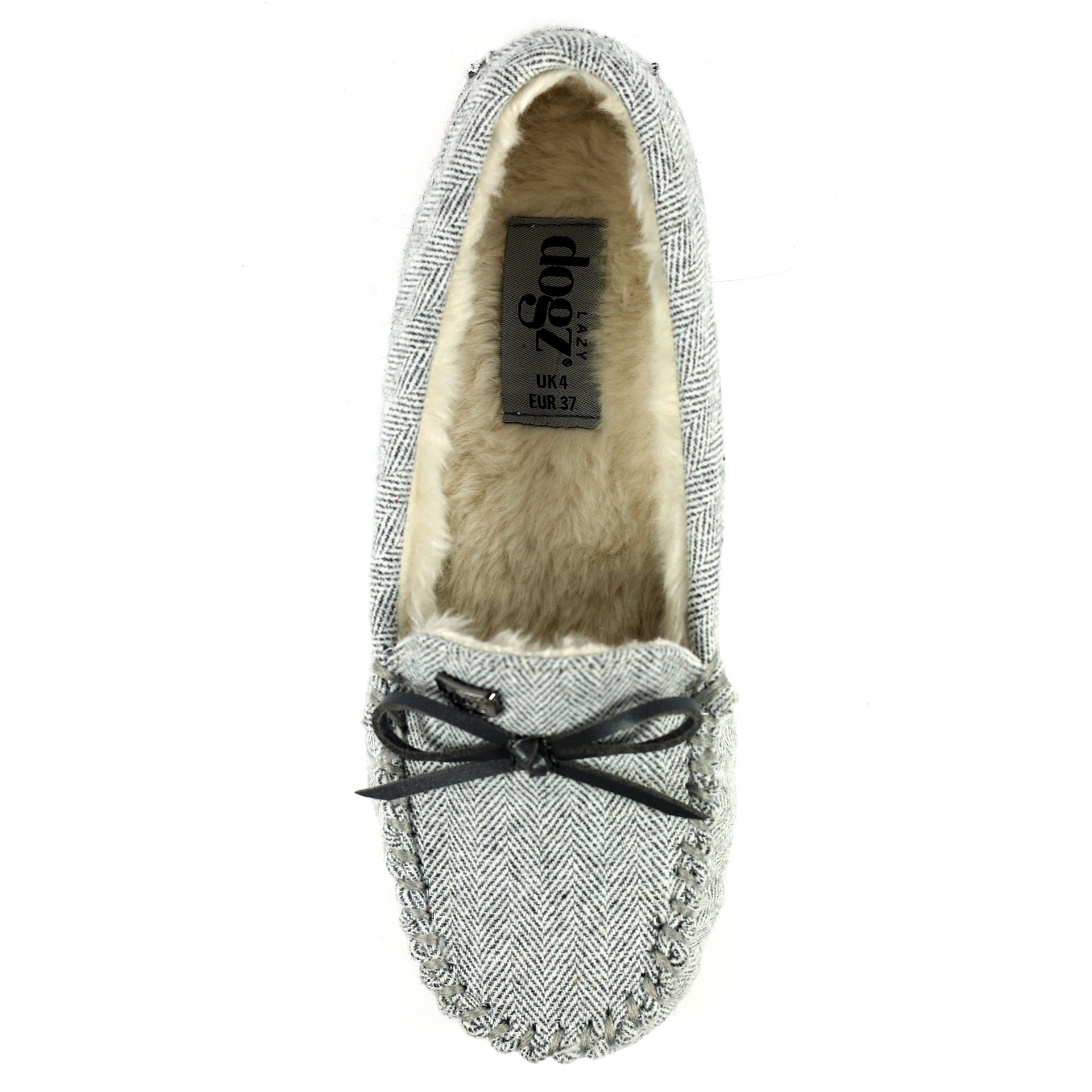 Lazy Dogz Jennings Grey Slipper