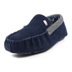 Lazy Dogz Mens Worley Navy Slipper