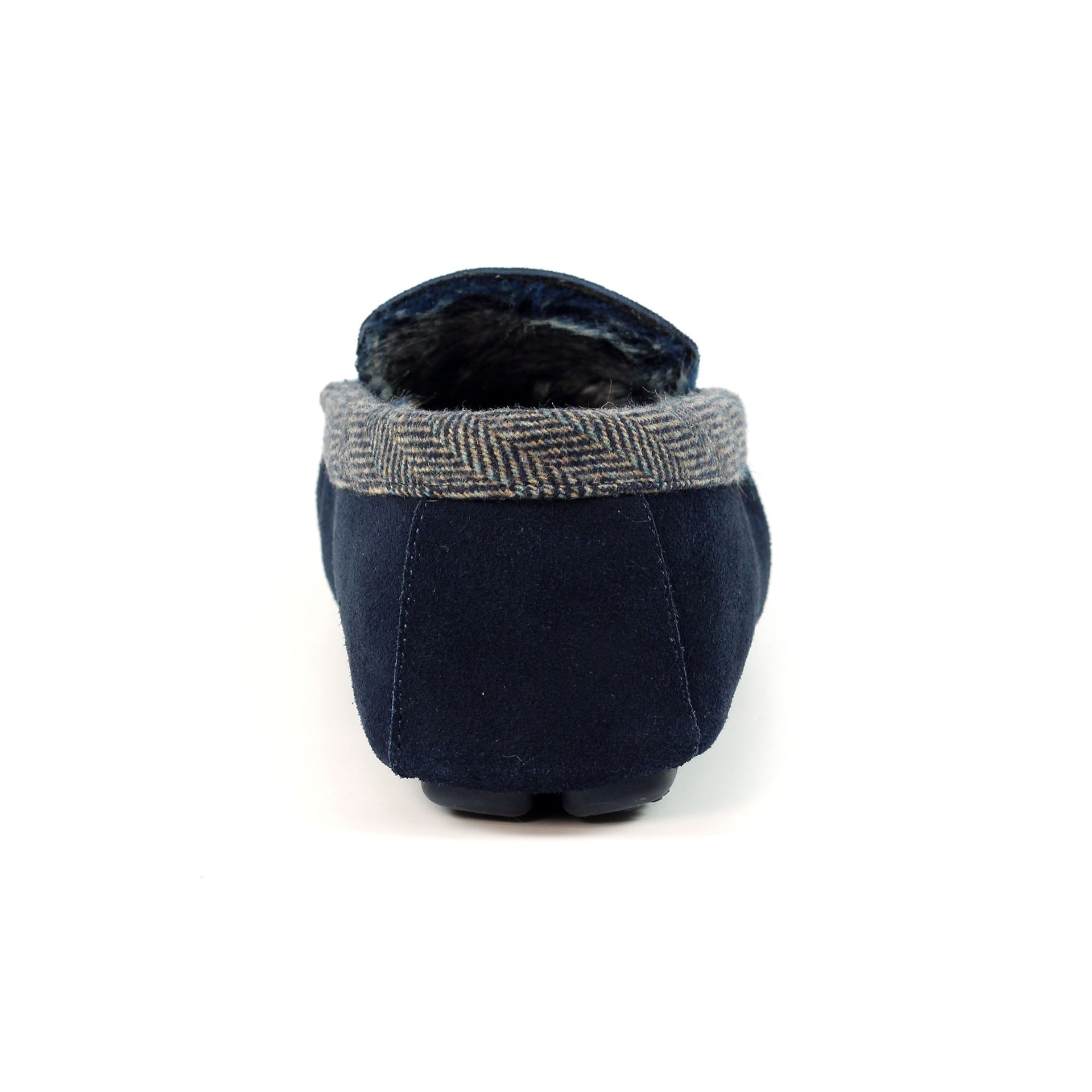 Lazy Dogz Mens Worley Navy Slipper
