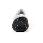 Sandino Black Slipper