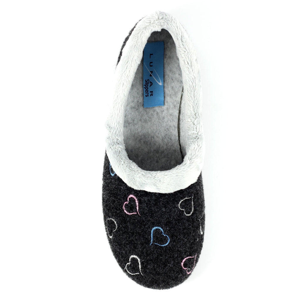 Sandino Black Slipper