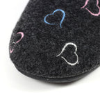 Sandino Black Slipper