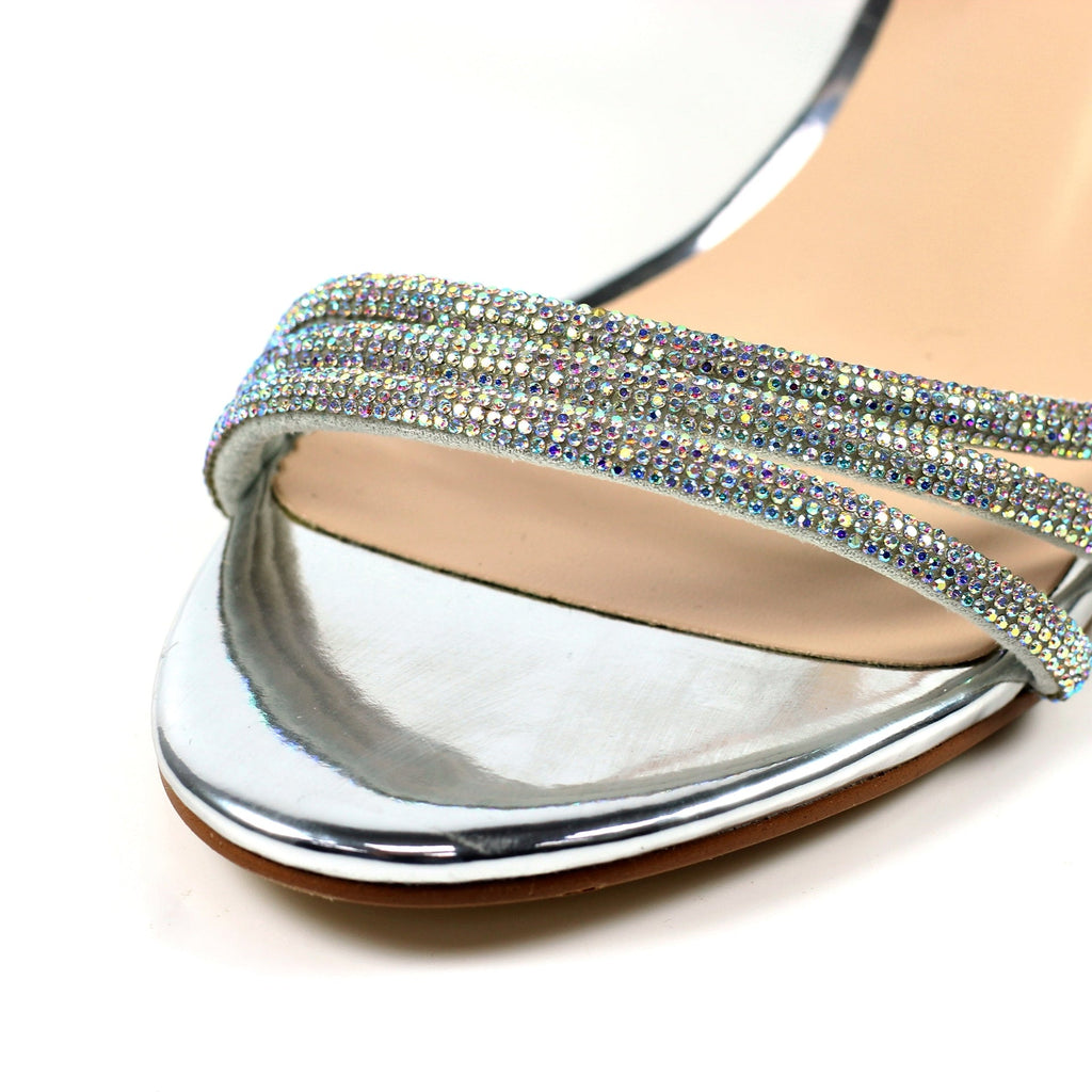 Amie Silver Sandal
