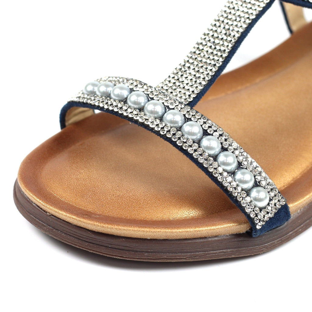 Tancy Blue Pearl Sandal