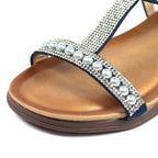 Tancy Blue Pearl Sandal