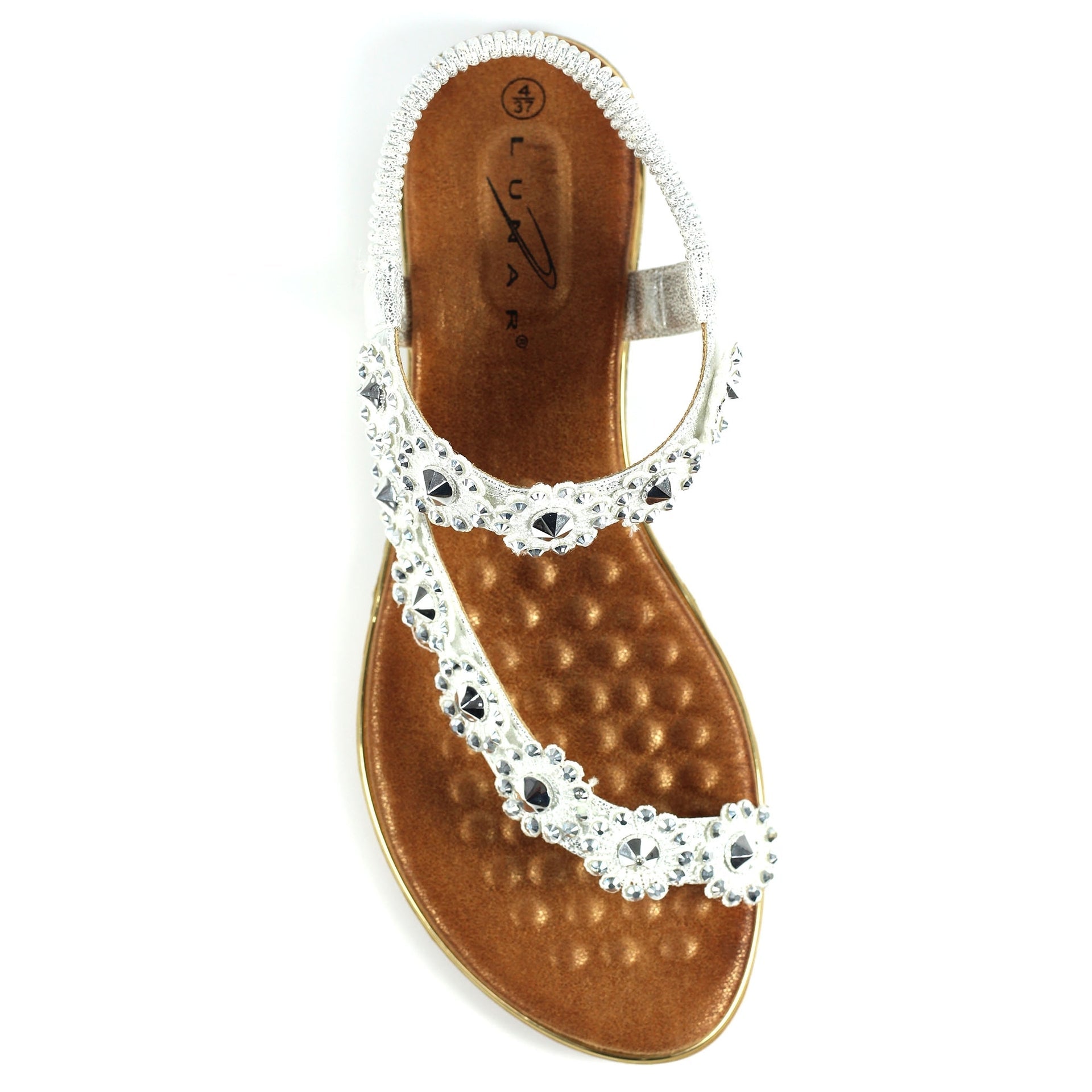 Charlotte II Silver Sandal