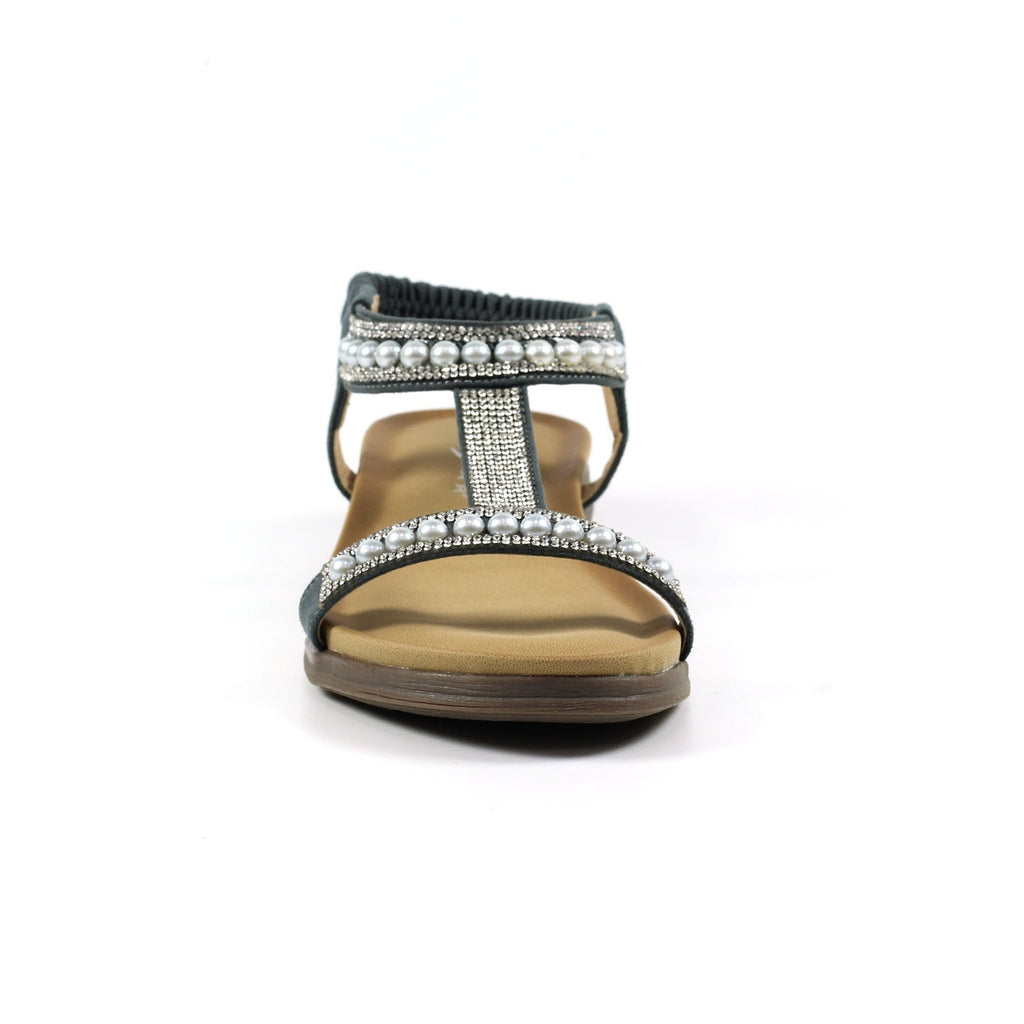 Tancy Grey Pearl Sandal