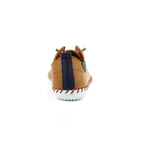 St. Ives Tan Leather Plimsoll
