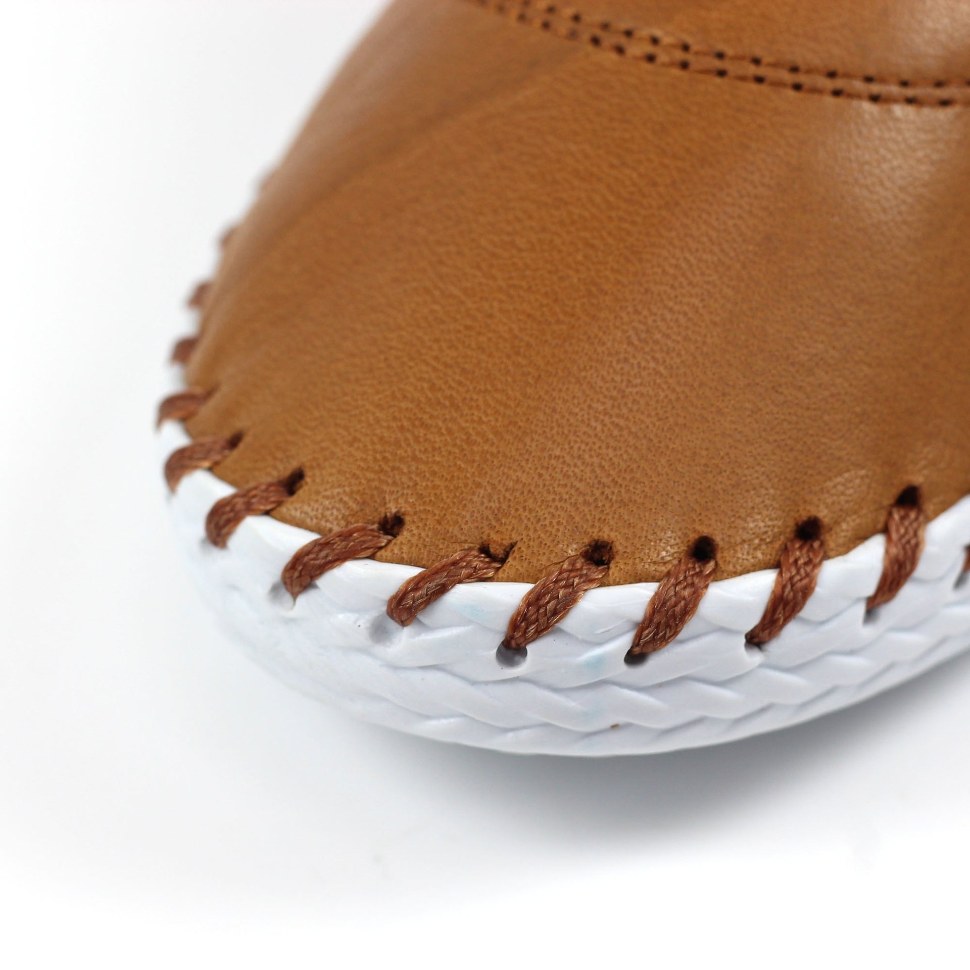 St. Ives Tan Leather Plimsoll