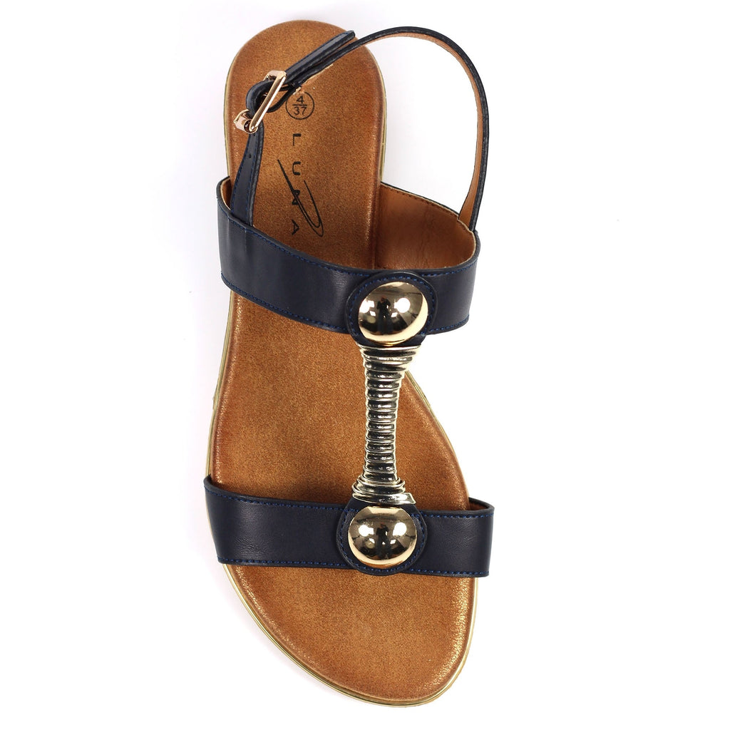 Renoir Navy Sandal