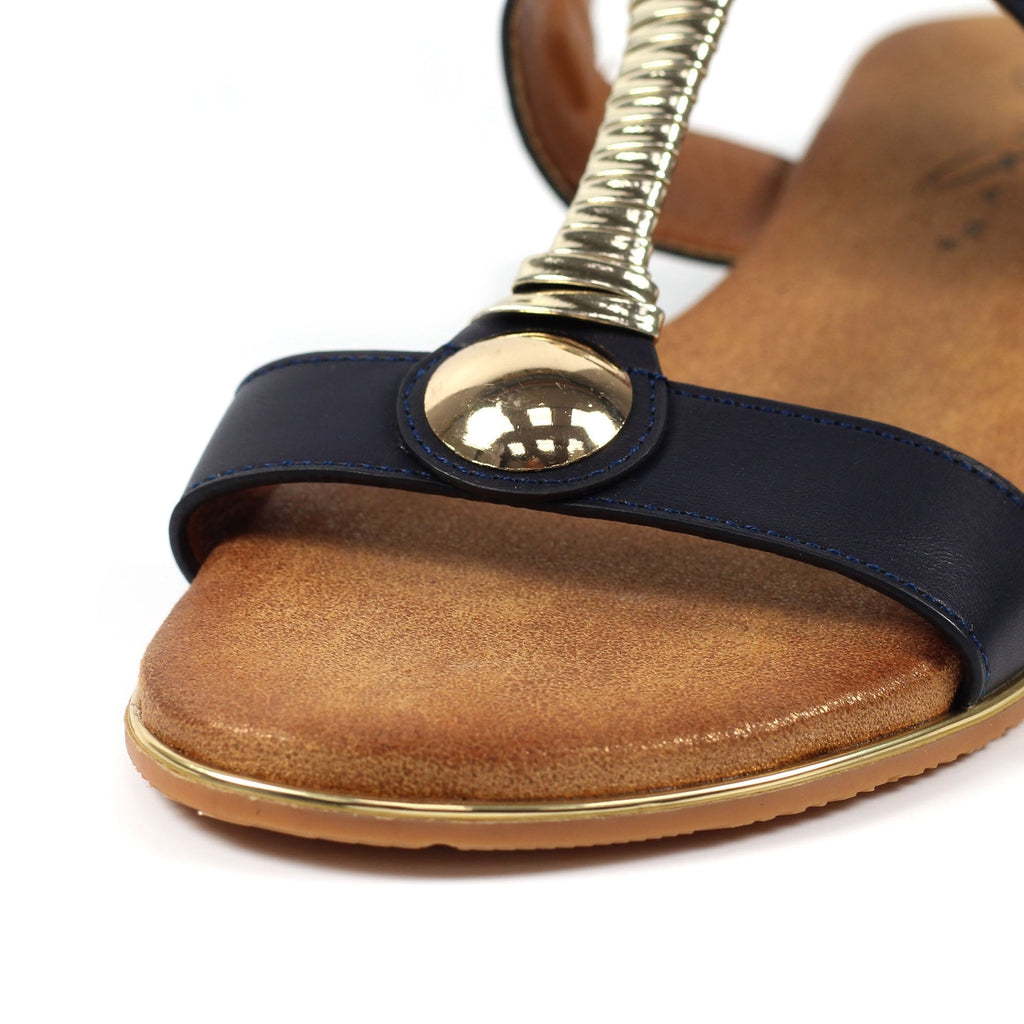 Renoir Navy Sandal