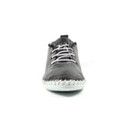 St. Ives Metallic Pewter Plimsoll