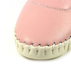 Flamborough Pale Pink Leather Shoe