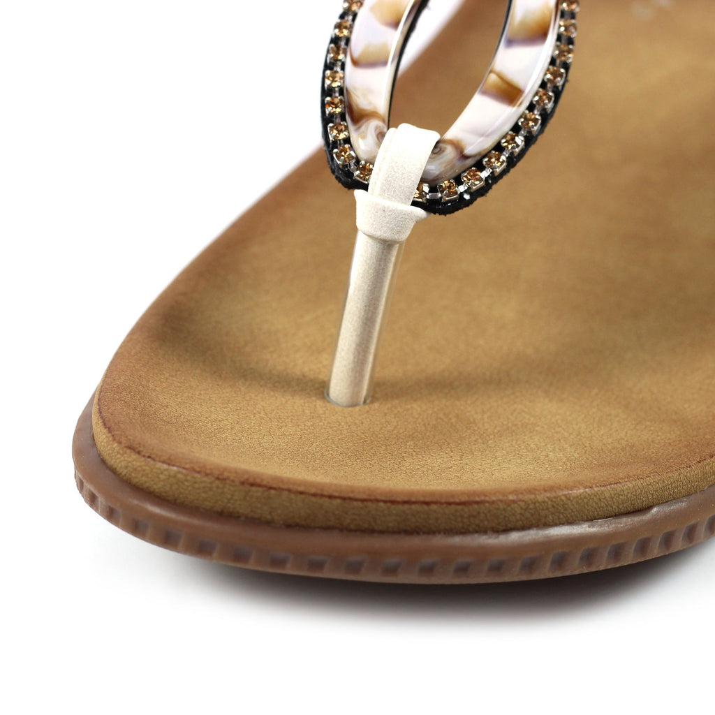 Bunton White Sandal