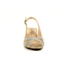 Emmerline Gold Slingback Wedge