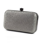 Catalina Dark Grey Clutch Bag