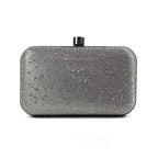 Catalina Dark Grey Clutch Bag