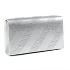Emmerline Silver Clutch