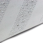 Emmerline Silver Clutch