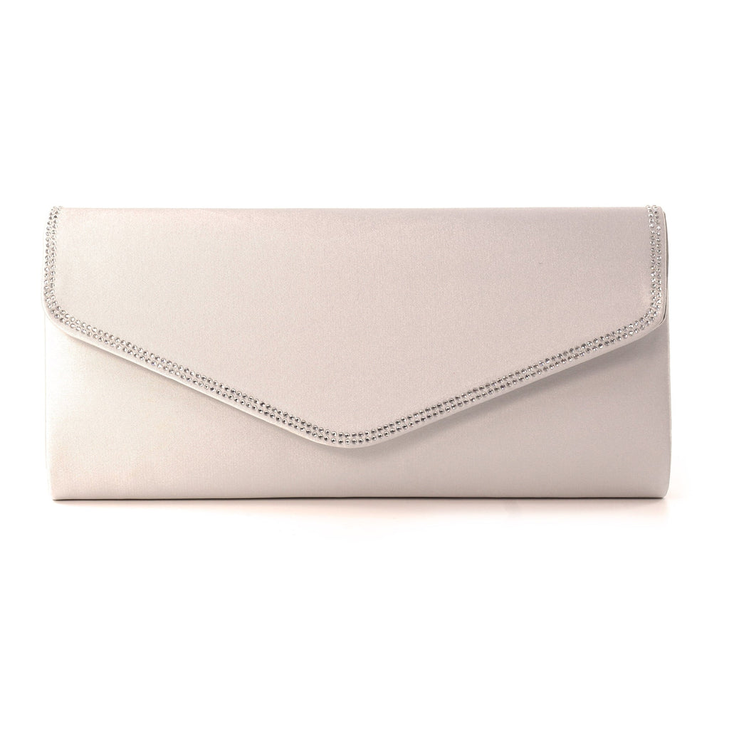 Tatiana Nude Clutch Bag