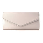 Tatiana Nude Clutch Bag