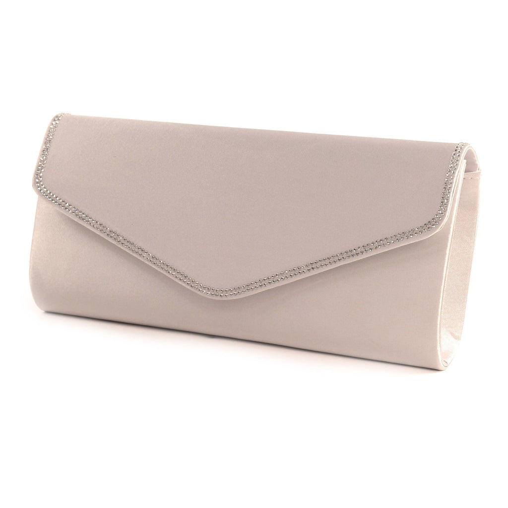 Tatiana Nude Clutch Bag